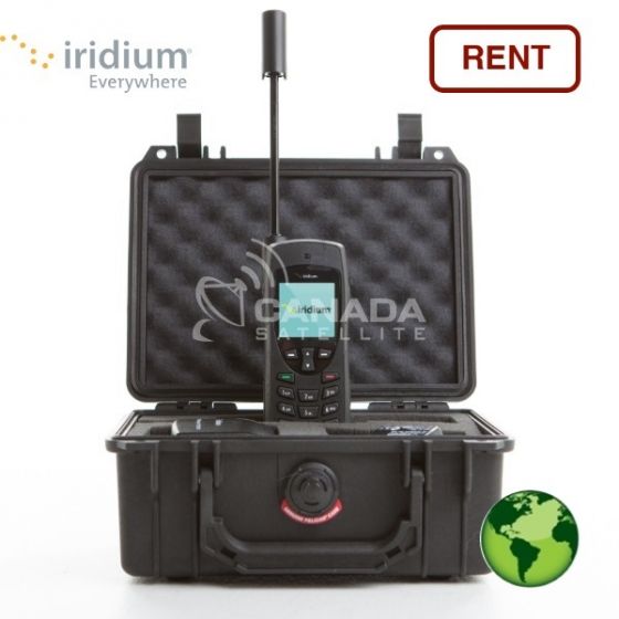 Iridium 9555 Satellite Phone Rental - GLOBAL - w/ FREE Minutes