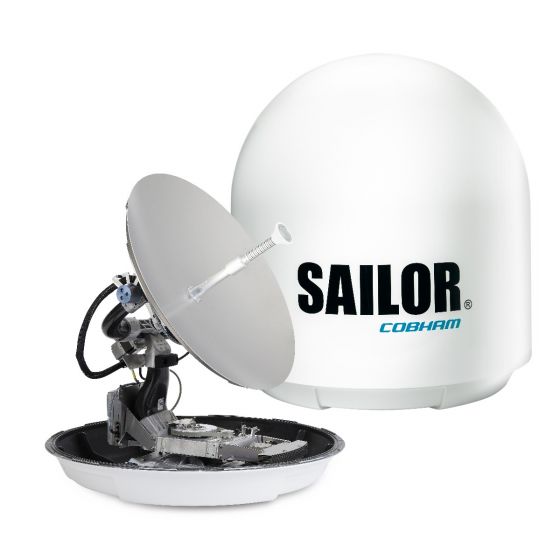 Cobham SAILOR 600 XTR GX-R2 9.0 Watt Marine Satellite Internet System for Inmarsat GX (407560D-00540)
