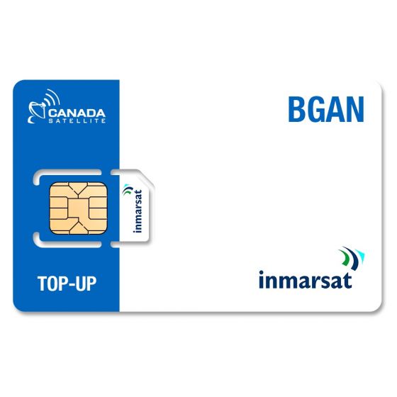 Inmarsat BGAN Pre-Paid Unit - Online Top-Up