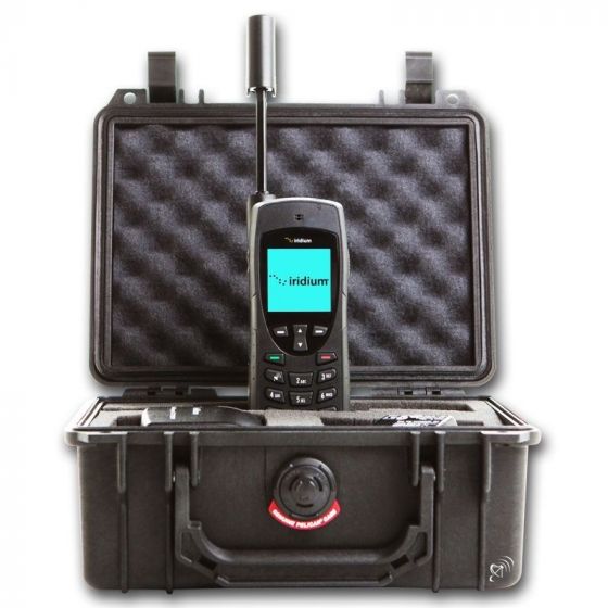 Iridium 9555 Satellite Phone + Pelican 1150 Case (Pre-Owned, 12 Month Warranty)