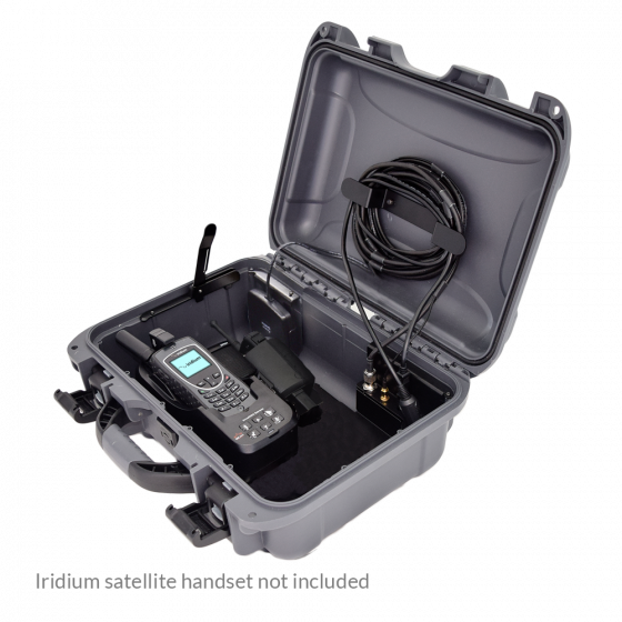 Beam Iridium PTT Grab ‘N’ Go Wireless Large Kit + UPS Large Kit (PTTGNG-W1AB) 