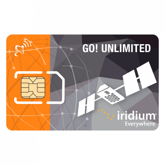 Iridium GO! Unlimited Data Post Paid Monthly Plan (3 Month minimum, then Month to Month)