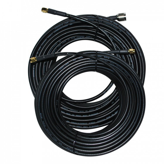 Inmarsat Beam Active SMA/TNC Cable Kit - 18.5m / 60.9ft (ISD934)