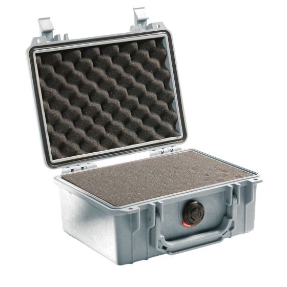 Pelican 1150 Case w/ Pick 'n' Pluck Foam (Silver)