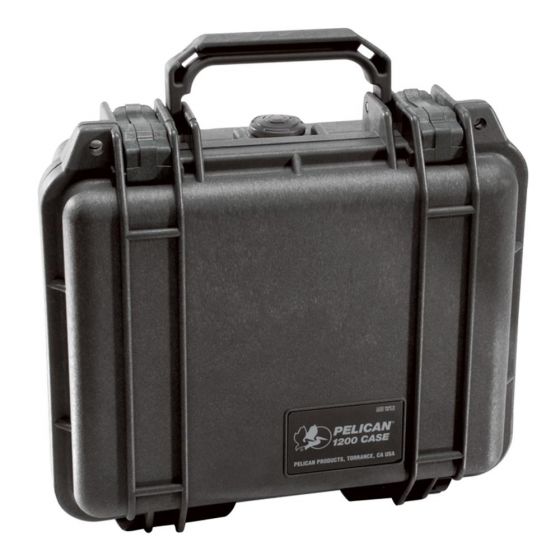 Pelican 1200 Case w/ Pick 'n' Pluck Foam (Black)