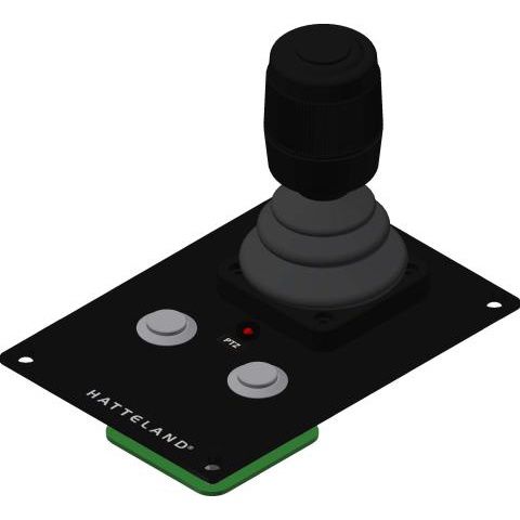 ZENITEL CST100N2-2048 Marine Mouse-Joystick Flush PTZ LED Red N2 Push Buttons IEC60945 Compliant (2310120137)