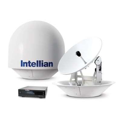 Intellian i9P Auto Skew US / Canada Marine Satellite TV System (B4-919S)